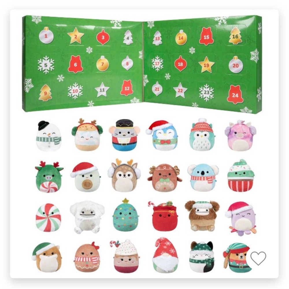 Micromallows 2.5” Squishmallows Holiday Advent Calendar SOLD OUT
